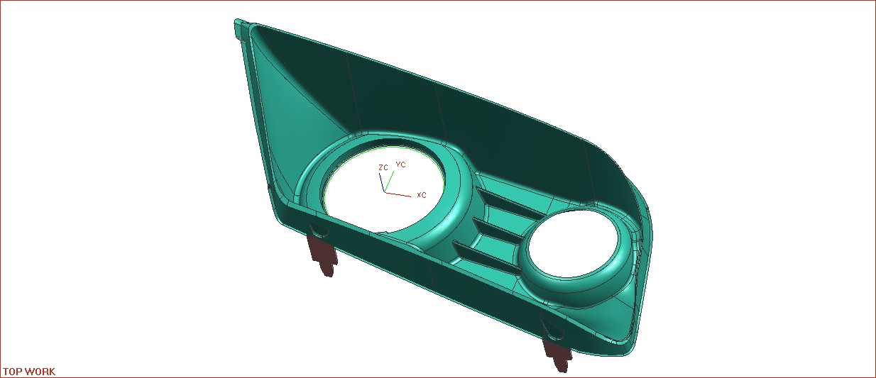 Lamp mould designing