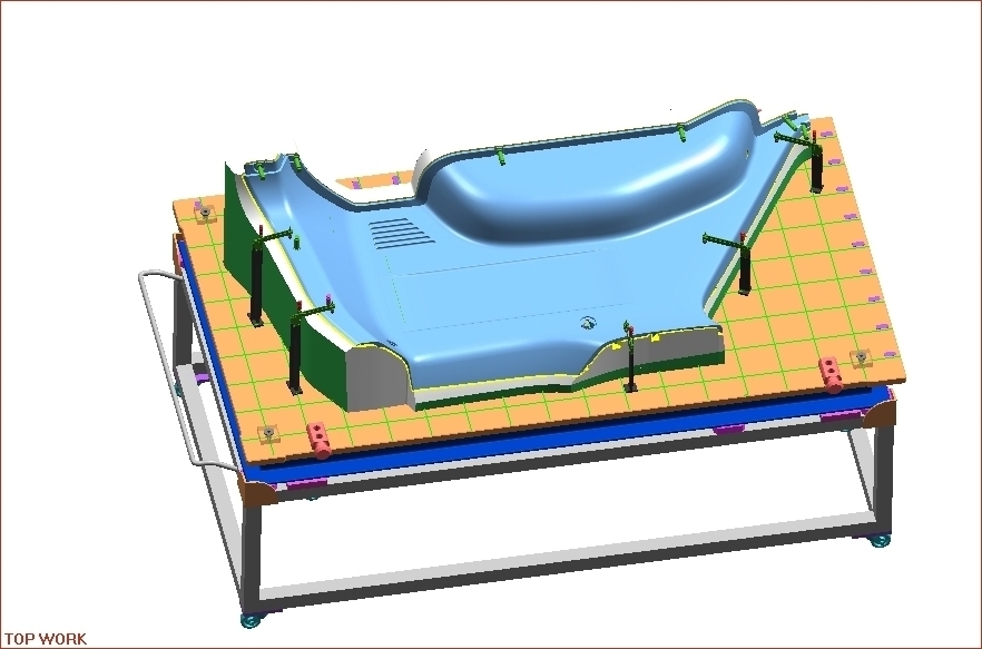 auto door mould designing