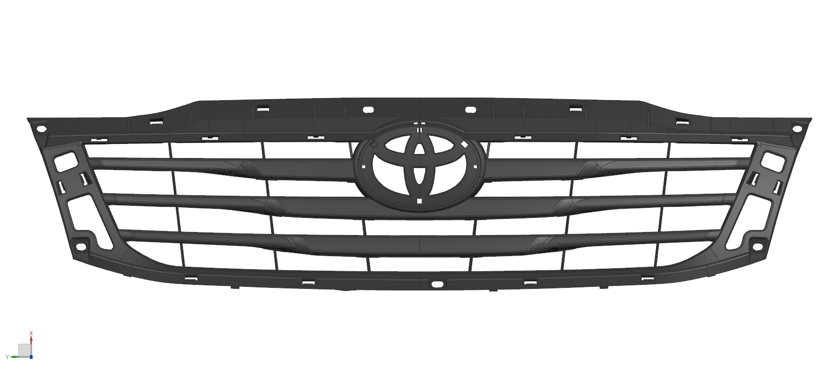 <b>TOYOTA Grille injection mould</b>